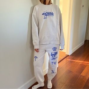 TNA Cozy Fleece Mega Sweatpant